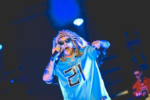 December 28, 2025, Napoli, Italy: Italian rapper Clemente Maccaro better known as Clementino performs live at PalaPartenope during his Tour 2025 in Napoli. Napoli Italy - ZUMAs197 20251228_aaa_s197_164 Copyright: xPaolaxVisonex