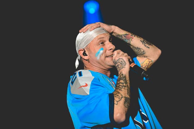 December 28, 2025, Napoli, Italy: Italian rapper Clemente Maccaro better known as Clementino performs live at PalaPartenope during his Tour 2025 in Napoli. Napoli Italy - ZUMAs197 20251228_aaa_s197_168 Copyright: xPaolaxVisonex
