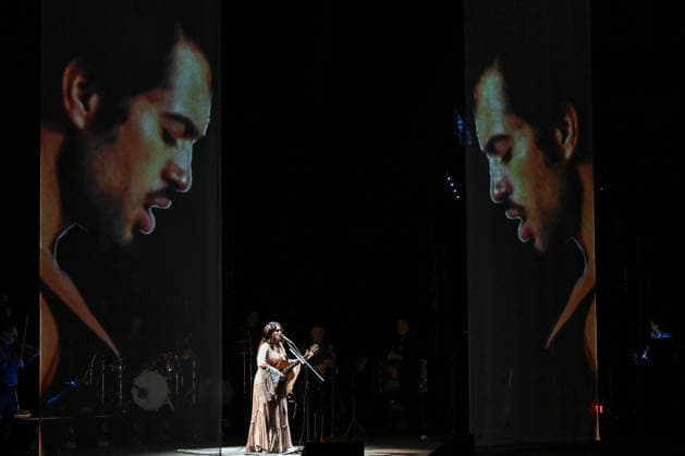 Music Concert - Carmen Consoli - Amuri Luci Tour 2025 Carmen Consoli during the Amuri Luci - Tour 2025, at the Auditorium Parco della Musica, on December 29, 2025 in Rome, Italy. Rome Auditorium Parco della Musica Italy Copyright: xDomenicoxCippitellix xLiveMediax LPM_2210710