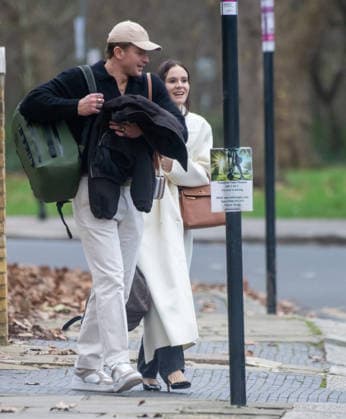 Adam Peaty and Holly Ramsay 29 12 2025 Adam Peaty and new wife, Holly, leave London for their honeymoon. .They left Gordon Ramsay’s Wandsworh home after their Christmas wedding.  Copyright: xRayxCollins.x NINTCHDBPICT001048414823
