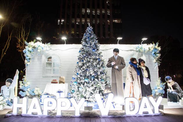BTS V s birthday, Dec 30, 2025 : A photo zone arranged by fans to celebrate BTS member V s birthday in Seoul, South Korea. BTS member V, aka Kim Tae-Hyung, turns 30 on Tuesday.  aflo_314774043