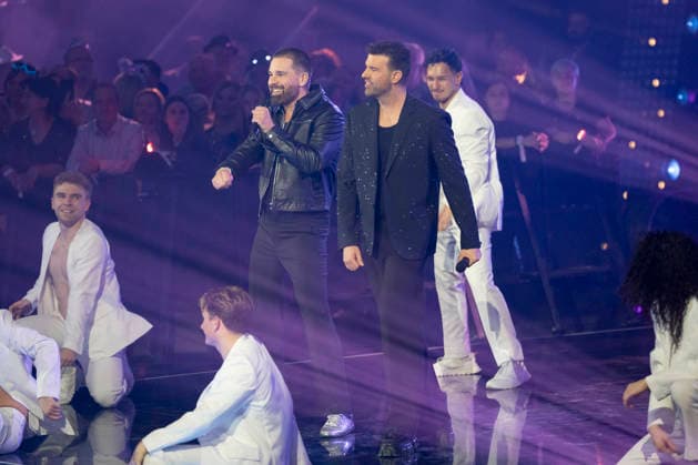 31.12.2025, München, BMW Park, Silvester Schlagerboom 2026 - Boyband Mania (Jay Khan und Eloy de Jong) München BMW Park Bayern Germany Copyright: xJustPictures.ch AlexanderxRaemyx jp-de-AlRa-DSC07540
