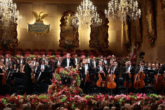 New Year s Concert at the La Fenice Theater in Venice  Copyright: xMatteoxChinellatox xipa-agency.netx xipa-agency.netx xMatteoxChinellatox IPA_Agency_IPA69599286