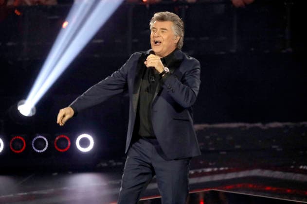 Andy Borg in der TV-Show Silvester-Schlagerbooom 2026 live - Die Wunderlichtershow! im BMW Park. München, 31.12.2025