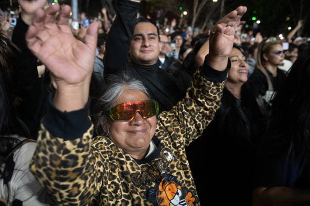 The world s largest electronic music festival in Mexico City MEXICO CITY, MEXICO - JANUARY 01: Tens of thousands of people attend the world s largest electronic music festival as part of the New Year celebration, at Reforma Avenue, in Mexico City, Mexico on January 01, 2026. The open-air event was organized by the Mexico City government to celebrate the New Year in the capital s historic center. Alejandro Aguilar Lopez Anadolu Mexico City Mexico. Editorial use only. Please get in touch for any other usage.  Copyright: x2026xAnadoluxAlejandroxAguilarxLopezx