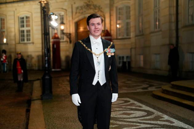 DENMARK New Year s Reception and Banquet in Christian VII s Palace Crown Prince Christian. New Year s Reception and Banquet in Christian VII s Palace, Amalienborg Palace in Copenhagen, Thursday, January 1, 2026. (Photo: Keld Navntoft Scanpix 2026) , Copenhagen Denmark Copyright: KeldxNavntoftx spdk20260101-194323-L