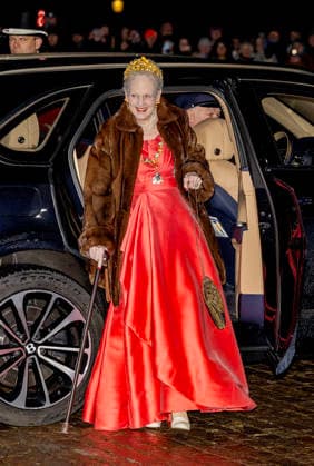 01-01-2026 Amalienborg Queen Margrethe arrive for the New Years reception at Christian palace in Copenhagen, Denmark. Â  Copyright: xPPEx