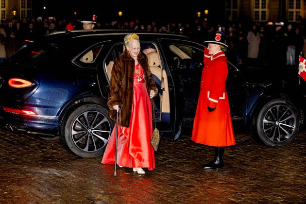 01-01-2026 Amalienborg Queen Margrethe arrive for the New Years reception at Christian palace in Copenhagen, Denmark. Â  Copyright: xPPEx