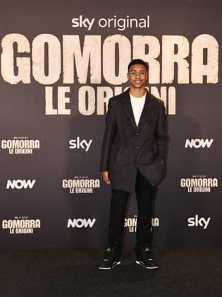 Rome, Barberini Cinema, photocall for the Sky series Gomorrah - The Origins. Pictured: Junior Rancel Rodriguez Arcia  Copyright: xMarcoxProvvisionatox xipa-agency.netx xMarcoxProvvisionatox IPA_Agency_IPA69625696