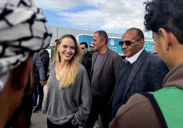 Angelina Jolie visits Rafah Border Crossing in Egypt ARISH, EGYPT - JANUARY 2: World-renowned American actress Angelina Jolie visits the Rafah Border Crossing between the Gaza Strip and Egypt on the Egypt side on January 2, 2026. Ahmed Sayed Anadolu Arish Egypt. Editorial use only. Please get in touch for any other usage.  Copyright: x2026xAnadoluxAhmedxSayedx