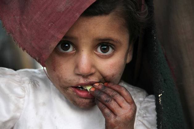 World Refugee Day in Afghanistan AFGHANISTAN, KABUL - JUNE 20: Afghan refugee children are seen at a refugee camp outskirt of Kabul Afghanistan on World Refugee Day, June 20, 2015. World Refugee Day, observed June 20th each year, is dedicated to raising awareness of the situation of refugees throughout the world. Kabul Kabol. Editorial use only. Please get in touch for any other usage.  Copyright: x2025xAnadoluxHaroonxSabawoonx