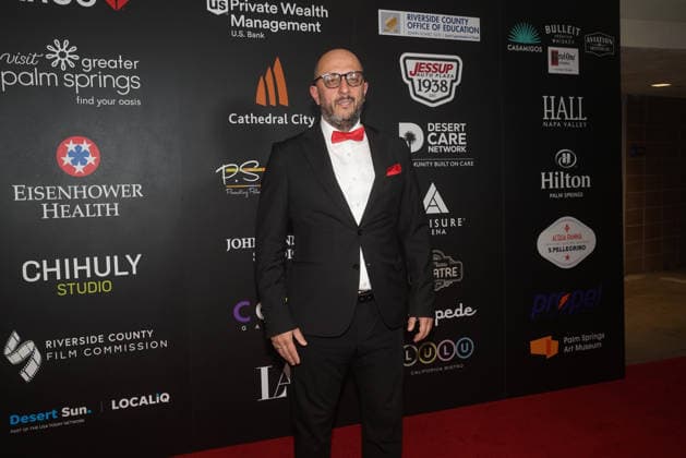 January 2, 2026, Palm Springs, California, USA: Director NIKOLA VUKCEVIC ( The Tower of Strength ), arrives on the red carpet for the Opening Night screening of Calle Malaga Palm Springs USA - ZUMAp226 20260102_zep_p226_004 Copyright: xPatrickxPerezx