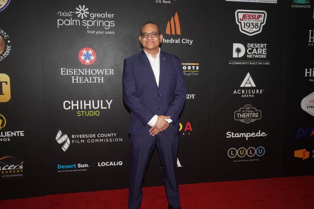 January 2, 2026, Palm Springs, California, USA: Producer JULIO LOPEZ VELASQUEZ ( Ã¢â‚¬oeDope QueensÃ¢â‚¬Â), arrives on the red carpet for the Opening Night screening of Calle Malaga Palm Springs USA - ZUMAp226 20260102_zep_p226_012 Copyright: xPatrickxPerezx