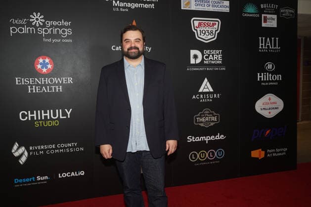 January 2, 2026, Palm Springs, California, USA: Filmmaker JOE BURKE ( Burt ), arrives on the red carpet for the Opening Night screening of Calle Malaga Palm Springs USA - ZUMAp226 20260102_zep_p226_013 Copyright: xPatrickxPerezx