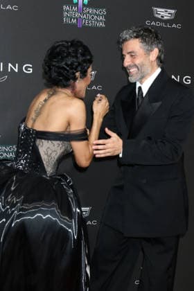 January 4, 2026, Palm Springs, Ca, USA: LOS ANGELES - JAN 3: Teyana Taylor, Oscar Isaac at 37th Palm Springs International Film Festival Gala at the Convention Center on January 3, 2026 in Palm Springs, CA Palm Springs USA - ZUMAb170 20260104_aap_b170_215 Copyright: xKayxBlakex
