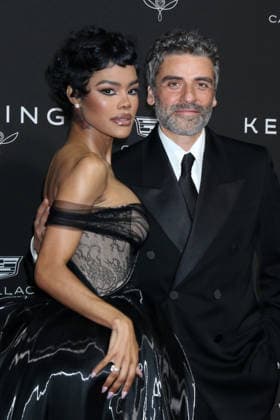 January 4, 2026, Palm Springs, Ca, USA: LOS ANGELES - JAN 3: Teyana Taylor, Oscar Isaac at 37th Palm Springs International Film Festival Gala at the Convention Center on January 3, 2026 in Palm Springs, CA Palm Springs USA - ZUMAb170 20260104_aap_b170_242 Copyright: xKayxBlakex