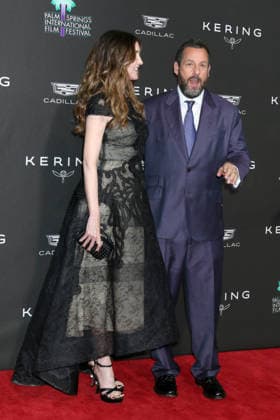 January 4, 2026, Palm Springs, Ca, USA: LOS ANGELES - JAN 3: Jackie Sandler, Adam Sandler at 37th Palm Springs International Film Festival Gala at the Convention Center on January 3, 2026 in Palm Springs, CA Palm Springs USA - ZUMAb170 20260104_aap_b170_061 Copyright: xKayxBlakex