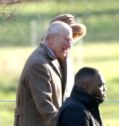 King Charles III and Queen Camilla, attended the Sunday morning service at St. Mary Magdalene church in Sandringham. King Charles III, Sandringham, Norfolk, on 4th January, 2026 
