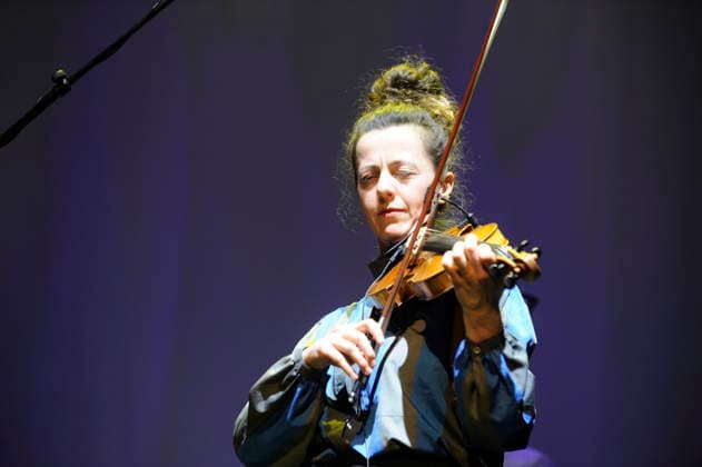 Die deutsche Jazz-Geigerin Fabiana Striffler beim Internationalen Jazz Festival Münster Shortcut 2026. German jazz violinist Fabiana Striffler at the International Jazz Festival Münster Shortcut 2026. Münster NRW DEU;DE;GERMANY;DEUTSCHLAND;ALLEMAGNE