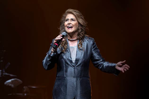 SaO PAULO, SP - 04.01.2026: SHOW DA CANTORA JOANNA - Singer Joanna performs in Sao Paulo in a special show celebrating her 45-year career. The singer and multi-instrumentalist pays homage in her performance to her favorite composers and icons of Brazilian popular music (MPB) such as Gonzaguinha, Chico Buarque, Guilherme Arantes, Moraes Moreira, among others. A success in soap operas and on radio throughout Brazil in recent years, the singer performed two shows at Sesc PompÃ ia in Sao Paulo. The final performance took place on the evening of Sunday, January 4, 2026. x2864589x  VanxCampos