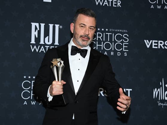 31st Annual Critics Choice Awards - Pressroom Jimmy Kimmel in the press room at the 31st Annual Critics Choice Awards held at Barker Hanger on January 4, 2026 in Santa Monica, Ca. Santa Monica Barker Hanger California USA Copyright: xTammiexArroyox xAFF-USA.comx