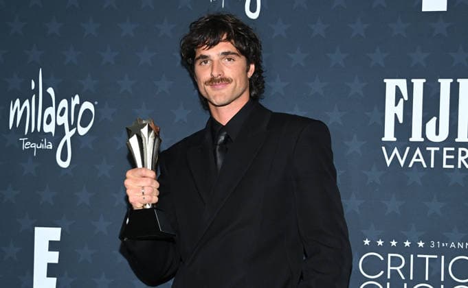 31st Annual Critics Choice Awards - Pressroom Jacob Elordi in the press room at the 31st Annual Critics Choice Awards held at Barker Hanger on January 4, 2026 in Santa Monica, Ca. Santa Monica Barker Hanger California USA Copyright: xTammiexArroyox xAFF-USA.comx