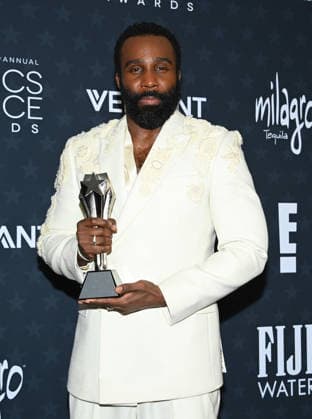 31st Annual Critics Choice Awards - Pressroom Tramell Tillman in the press room at the 31st Annual Critics Choice Awards held at Barker Hanger on January 4, 2026 in Santa Monica, Ca. Santa Monica Barker Hanger California USA Copyright: xTammiexArroyox xAFF-USA.comx