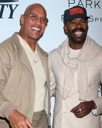 January 4, 2026, Palm Springs, Ca, USA: PALM SPRINGS - JAN 4: Dwayne Johnson, Colman Domingo at PSIFF Creative Impact Awards and 10 Directors to Watch Brunch at the Parker Palm Springs on January 4, 2026 in Palm Springs, CA Palm Springs USA - ZUMAnc22 20260104_zaa_nc22_270 Copyright: xKathyxHutchinsx