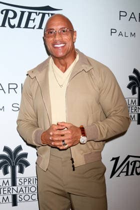 January 4, 2026, Palm Springs, California, USA: DWAYNE JOHNSON at PSIFF Creative Impact Awards and 10 Directors to Watch Brunch at the Parker Palm Springs in Palm Springs Palm Springs USA - ZUMAb170 20260104_aap_b170_257 Copyright: xKayxBlakex