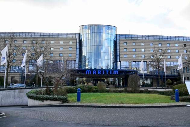 abb: AussenansichtEingangsbereich Maritim Hotel Bonn am 04.01.2026 in Bonn NRW Deutschland