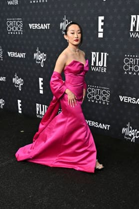Ji-young Yoo bei der Verleihung der 31. Critics Choice Awards 2026 im Barker Hangar. Santa Monica, 04.01.2026