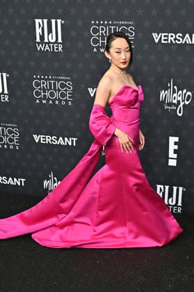 Ji-young Yoo bei der Verleihung der 31. Critics Choice Awards 2026 im Barker Hangar. Santa Monica, 04.01.2026