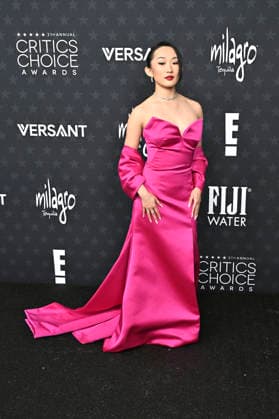Ji-young Yoo bei der Verleihung der 31. Critics Choice Awards 2026 im Barker Hangar. Santa Monica, 04.01.2026