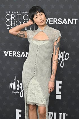 May Hong bei der Verleihung der 31. Critics Choice Awards 2026 im Barker Hangar. Santa Monica, 04.01.2026