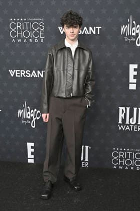 Owen Cooper bei der Verleihung der 31. Critics Choice Awards 2026 im Barker Hangar. Santa Monica, 04.01.2026