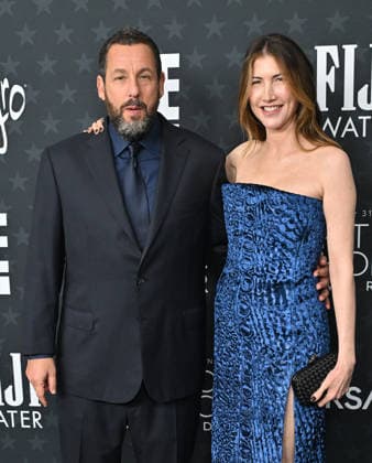 31st Annual Critics Choice Awards - Arrivals Adam Sandler and Jackie Sandler arriving to 31st Annual Critics Choice Awards - Arrivals at Barker Hanger on January 04, 2026 in Santa Monica, CA. Santa Monica Barker Hanger California USA Copyright: xLISAxOConnor AFF-USA.comx