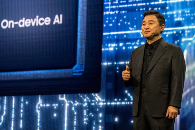 LAS VEGAS, NV - JANUARY 4: TM Roh Speaking at CES 2026 Samsung The First Look at Wynn Las Vegas in Las Vegas, Nevada, on January 4, 2026. Copyright: xDeeCeexCarterx