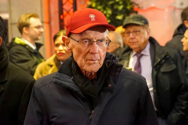 cntv: Eugen Block der Gruender der Steakhauskette Block House beim Neujahrsempfangs Punsch unterm Dach 2026 im Hotel Grand Elysee Hamburg Deutschland