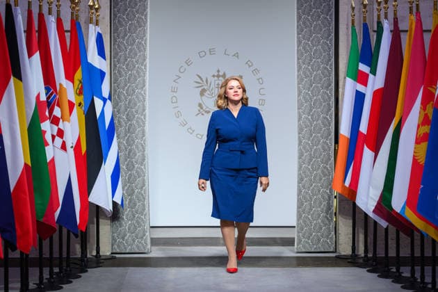 Meeting of the Coalition of the Willing - Paris Latvia s Prime Minister Evika Silina arriving for the Coalition of the Willing meeting in Paris, at the Elysee Palace on January 6, 2026. The summit of the group of Ukraine supporters dubbed the Coalition of the Willing is the latest of several meetings planned for the new year as diplomatic efforts to end Europe s deadliest conflict since World War II have gained pace in recent weeks. Photo by Eric Tschaen Pool ABACAPRESS.COM Paris IDF France  Copyright: xTschaenxEric Pool ABACAx