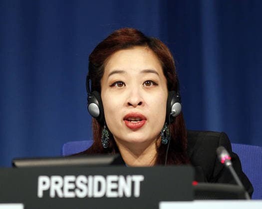 Princess Bajrakitiyabha Mahidol of Thailand Princess Bajrakitiyabha Mahidol of Thailand delivers a speech at the 57th regular session of the general conference of the IAEA on Sept. 19, 2013 in Vienna, Austria. Vienna Wien. Editorial use only. Please get in touch for any other usage.  Copyright: x2025xAnadoluxAlixHaydarxYurtseverx