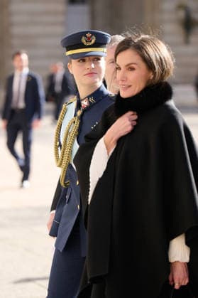 Spanish Royals attend the Pascua Militar ceremony in Madrid - 06 Jan 2025 Queen Letizia of Spain and Crown Princess Leonor of Spain attend the Pascua Militar ceremony at the Royal Palace. Madrid Spain Copyright: xAtilanoxGarciax xSOPAxImagesx photos01609
