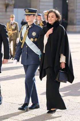 January 6, 2026, Madrid, Spain: Queen Letizia of Spain and Crown Princess Leonor of Spain attend the Pascua Militar ceremony at the Royal Palace. Madrid Spain - ZUMAs197 20260106_aaa_s197_181 Copyright: xAtilanoxGarciax