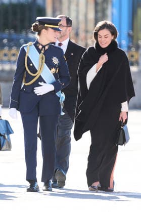January 6, 2026, Madrid, Spain: Queen Letizia of Spain and Crown Princess Leonor of Spain attend the Pascua Militar ceremony at the Royal Palace. Madrid Spain - ZUMAs197 20260106_aaa_s197_186 Copyright: xAtilanoxGarciax
