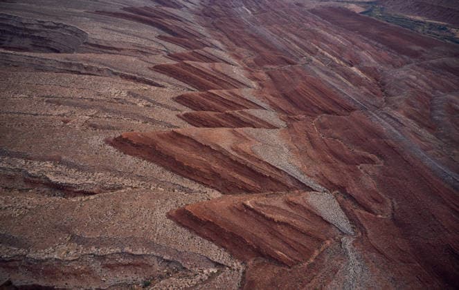 Creative Highlights World Unique Formation Known as Anticline As Seen From Above United States, Utah, Monument Valley, Oljato CR_GASU26010546-1931186-01