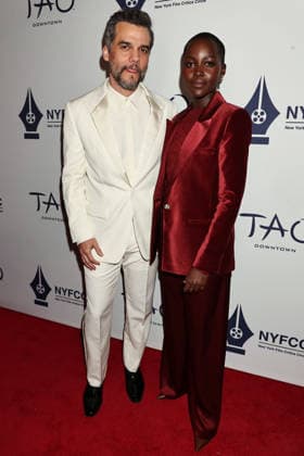 Arrivals for the 91st Annual New York Film Critics Circle Awards Featuring: Wagner Moura and Lupita Nyong O Where: New York, New York, United States When: 06 Jan 2026 Credit: Dave Allocca Starpix INSTARimages EDITORIAL USE ONLY. NOT FOR USE BY NEWSPAPERS BASED IN THE UK. Copyright: xx instar55365912