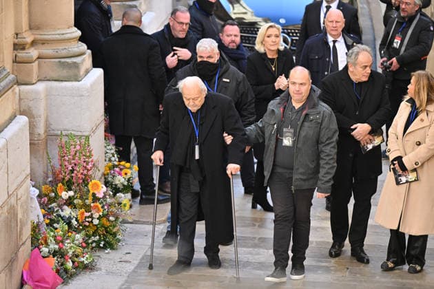 Brigitte Bardot Funeral - Saint-Tropez Norbert Saada arriving at Notre-Dame de l Assomption church, for the funeral ceremony for late French actress Brigitte Bardot, in Saint-Tropez, southeastern France, on January 7, 2026. French film sensation Brigitte Bardot, a symbol of sexual liberation in the 1950s and 1960s who reinvented herself as an animal rights defender and embraced far-right views, died on Decmber 28, 2025 aged 91. Photo by Julien Reynaud APS-Medias ABACAPRESS.COM Saint-Tropez France  Copyright: xReynaudxJulien APS-Medias ABACAx