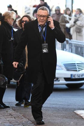 Brigitte Bardot Funeral - Saint-Tropez Brigitte Bardot s son Nicolas-Jacques Charrier arriving at Notre-Dame de l Assomption church, for the funeral ceremony for late French actress Brigitte Bardot, in Saint-Tropez, southeastern France, on January 7, 2026. French film sensation Brigitte Bardot, a symbol of sexual liberation in the 1950s and 1960s who reinvented herself as an animal rights defender and embraced far-right views, died on Decmber 28, 2025 aged 91. Photo by Florian Poitout ABACAPRESS.COM Saint-Tropez France  Copyright: xPoitoutxFlorian ABACAx