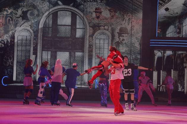 07.01.2026 xmgoodx Frankfurt am Main, Festhalle Eisshow Holiday on Ice Cinema of Dreams grandiose Show mit spektakulären Stunts, Akrobatik & Weltklasse-Eiskunstlauf.