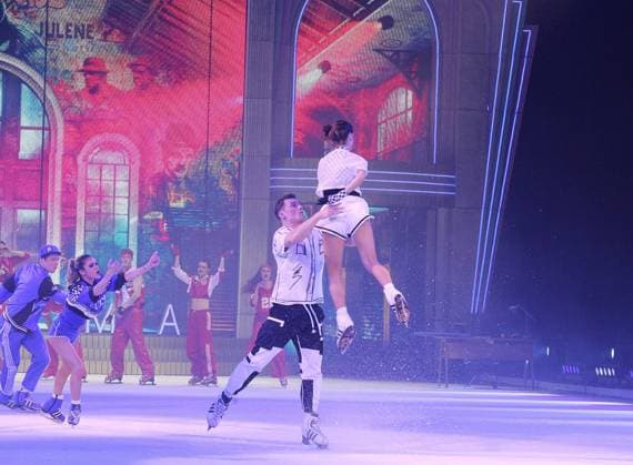 07.01.2026 xmgoodx Frankfurt am Main, Festhalle Eisshow Holiday on Ice Cinema of Dreams grandiose Show mit spektakulären Stunts, Akrobatik & Weltklasse-Eiskunstlauf.
