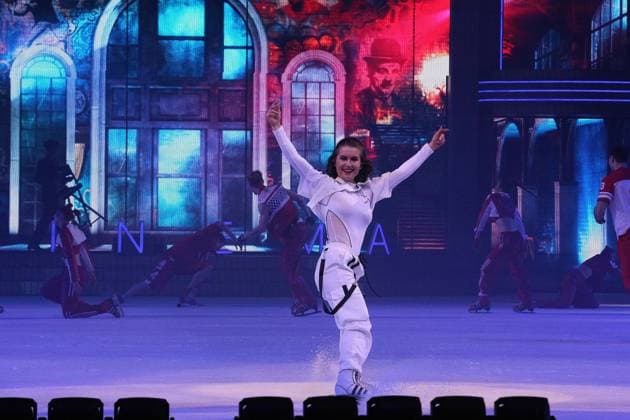 07.01.2026 xmgoodx Frankfurt am Main, Festhalle Eisshow Holiday on Ice Cinema of Dreams grandiose Show mit spektakulären Stunts, Akrobatik & Weltklasse-Eiskunstlauf.